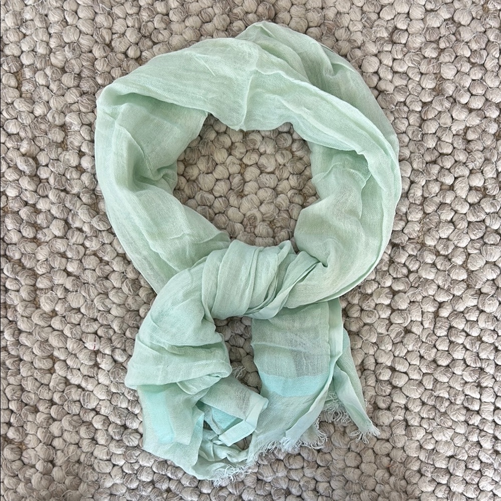 Mint Green Women's Scarf